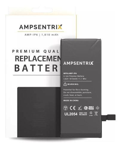 Cambia Facil Bateria Ampsentrix Para Apple iPhone 6 6g 