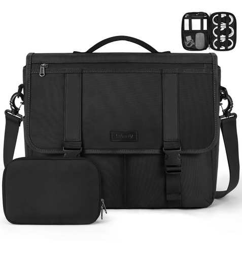 Kit De Maletín Impermeable Para Laptop De 15.6 In, 2 Piezas