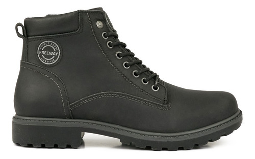 Bota Borcego Hombre Cuero Zapatillas Cierre Freeway Briganti