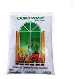 Ouro Verde Fertilizante Pó Completo P/ Plantas 500g 15-15-20