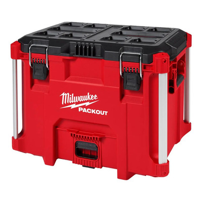 Caja De Herramientas Xl Grande Packout 48228429 Milwaukee Color Rojo\u002FNegro | Meses sin interés