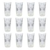 Vaso Radiant Boston Libbey Vidrio Labrado 473 Ml Agua X 12 U