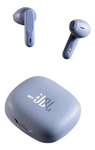 Fone De Ouvido In-ear Gamer Sem Fio Jbl Wave 300 Azul