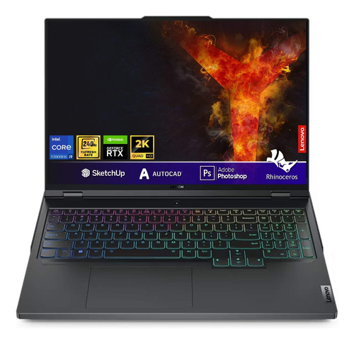 Portátil Lenovo Gamer Legion Pro Core I9 Rtx 4070 64gb 1tb