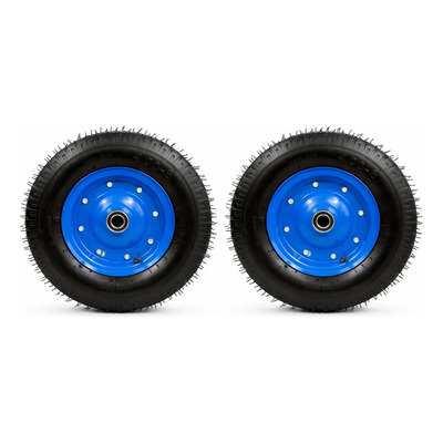 2 Rueda Llanta Carretilla 16x4.00-8 C/ Rin Paletero 8 Capas