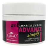 Gel Construcción Uñas Esculpidas By Sarac Advanced 30 Grs