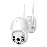 Cámara Wifif 5mp Ptz De Seguridad Full Hd Exterior Color Blanco