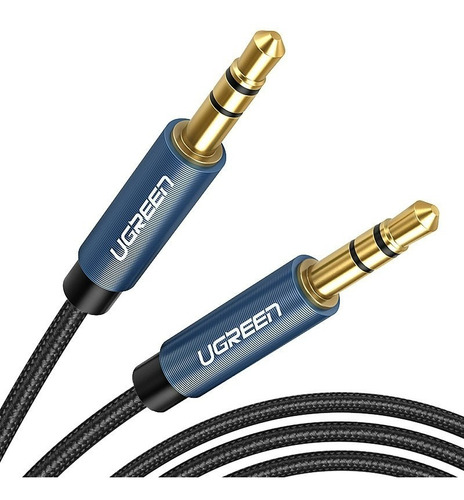 Cable Auxiliar Ugreen Jack 3.5mm .5 Metros Reforzado Estereo