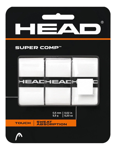 Pack X3 Overgrip Cubregrip Head Super Comp Tenis Padel