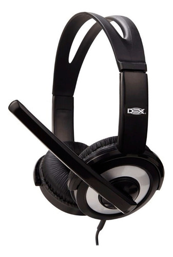 Fone De Ouvido Headset Callcenter Com Usb Mute Controle Df55