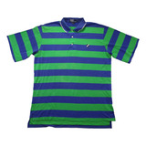 Polo Ralph Lauren Verde/azul Con Detalle