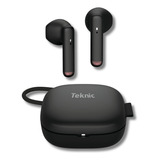 Auriculares Bluetooth Inalambricos Para iPhone Galaxy Teknic Color Negro