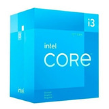 Processador Intel Core I3 12100f 3,3gh  Lga1700 Bx8071512100