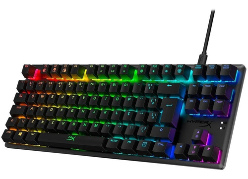 Teclado Mecânico Hyperx Alloy Origins Core Switch Blue Abnt2