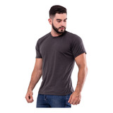 Camisa Masculina Camiseta Básica Slim Fit Malha Fria Atacado