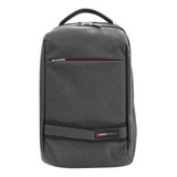 Mochila Backpack Swissmobility P/laptop 17 Xl-117 Gris Diseño De La Tela Nailon