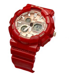 Reloj Para Mujer Lady Hora Digital Analoga Sumergible +envio