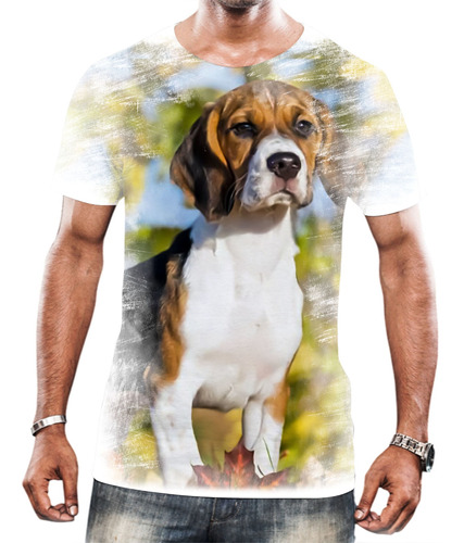 Camiseta Camisa Cachorro Raça Beagle Dócil Filhotes Cão Hd 3