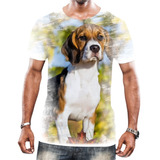 Camiseta Camisa Cachorro Raça Beagle Dócil Filhotes Cão Hd 3