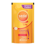 Shampoo Sedal Crema Balance Repuesto 300ml Pack 6 Unidades 