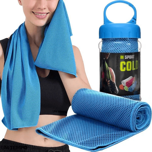 Toalha Rosto Microfibra Refrescante Fit Academia Seca Rápido Mbfit