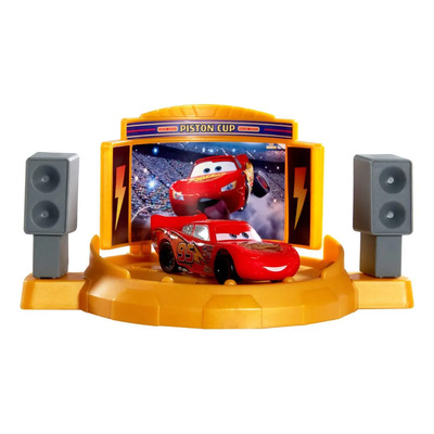 Cars De Disney Y Pixar Pista De Juguete Lanza Y Gana Multicolor