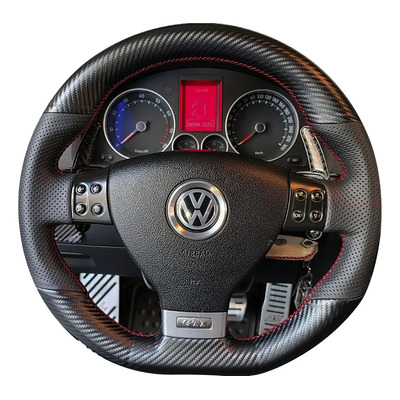 Funda Cubre Volante Gti Gli Bora Golf Jetta 2006-2012 Fibra | Meses sin interés