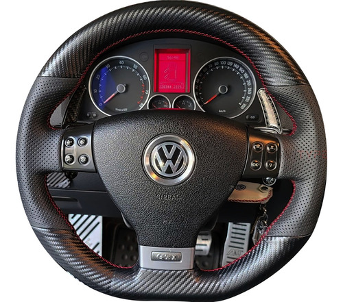 Funda Cubre Volante Gti Gli Bora Golf Jetta 2006-2012 Fibra