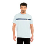 Polera Hombre New Balance Mtl2207lay Celeste