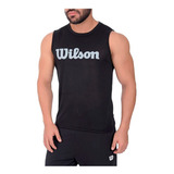 Camiseta Esqueleto Camisilla Hombre Gym Wilson Fitness