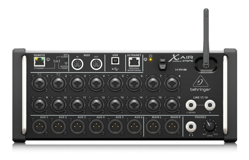 Consola Mixer Digital Behringer Xr18 X Air Mesa De Mezcla 