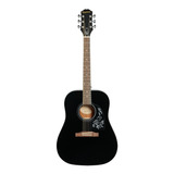 Guitarra Acústica EpiPhone Eastarebch1 Dreadnought Negro