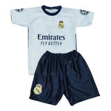 Kit Futebol Infantil Real Vini Jr Pequeno Craque Do Futebol