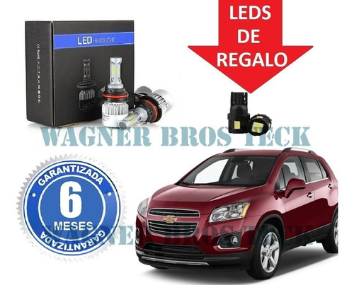 Kit Luces Led Cree H7 Chevrolet Tracker 16000 Lms No Xenon