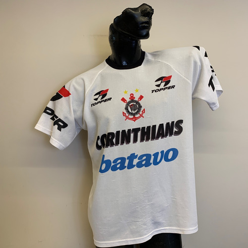 Camisa Futebol Corinthians Original Da Época Antiga Id:02607