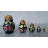 Matrioshka Muñeca Rusa (5 Piezas)