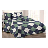 Cubrecama Cobertor Quilt Verano Reversible Dos 2 Plazas C401