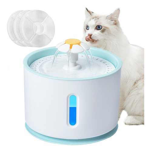 Pets Fuente De Agua Para Gatos Perros Dispensador Mascotas