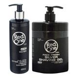 Redone Aftershave Silver 400ml  + Shaving Gel Silver 1 Litro