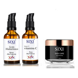 Serum Vitamina C 35% + Acido Hialurônico + Resveratrol -sixi