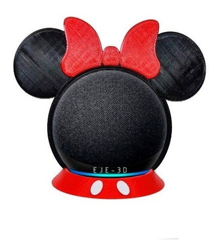 Base, Soporte Para Alexa Echo Dot 4, Minnie Mouse