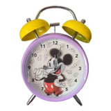 Reloj Despertador Mickey Mouse Edición Disney 100 Años