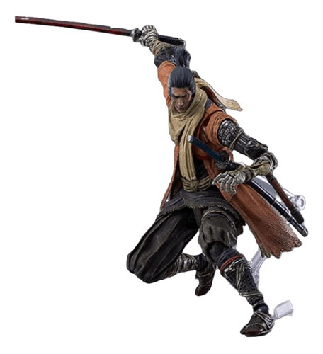 Sekiro, Shadows Die Twice, Figura Articulada Con Accesorios