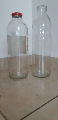 Botellas Vidrio Diferentes Capacidades Usadas C/ O Sin Tapa
