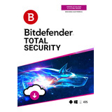 Bitdefender Total Security 10 Usuarios, 2 Años