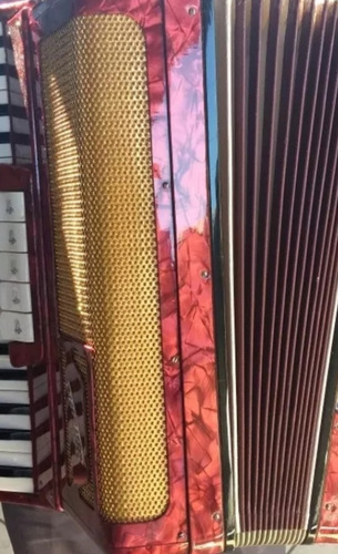 Sanfona Acordeon Torino 80 Baixos Antiga 