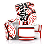 Guantes De Entrenamiento Fairtex, 16oz, Arte Japones, Blanco