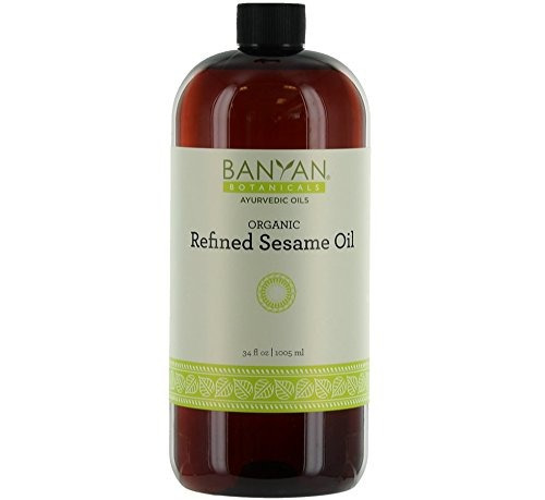 Banyan Botanicals Aceite De Sésamo Refinado, Orgánico Certif