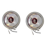 Par Faros 4.5  Halogeno 55w Redondo Metal Cristal 12v