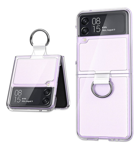 Funda Para Samsung Galaxy Z Flip 3 - Transparente Con Ani...